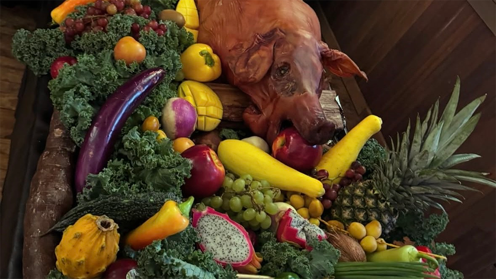 Catering appetizer selection