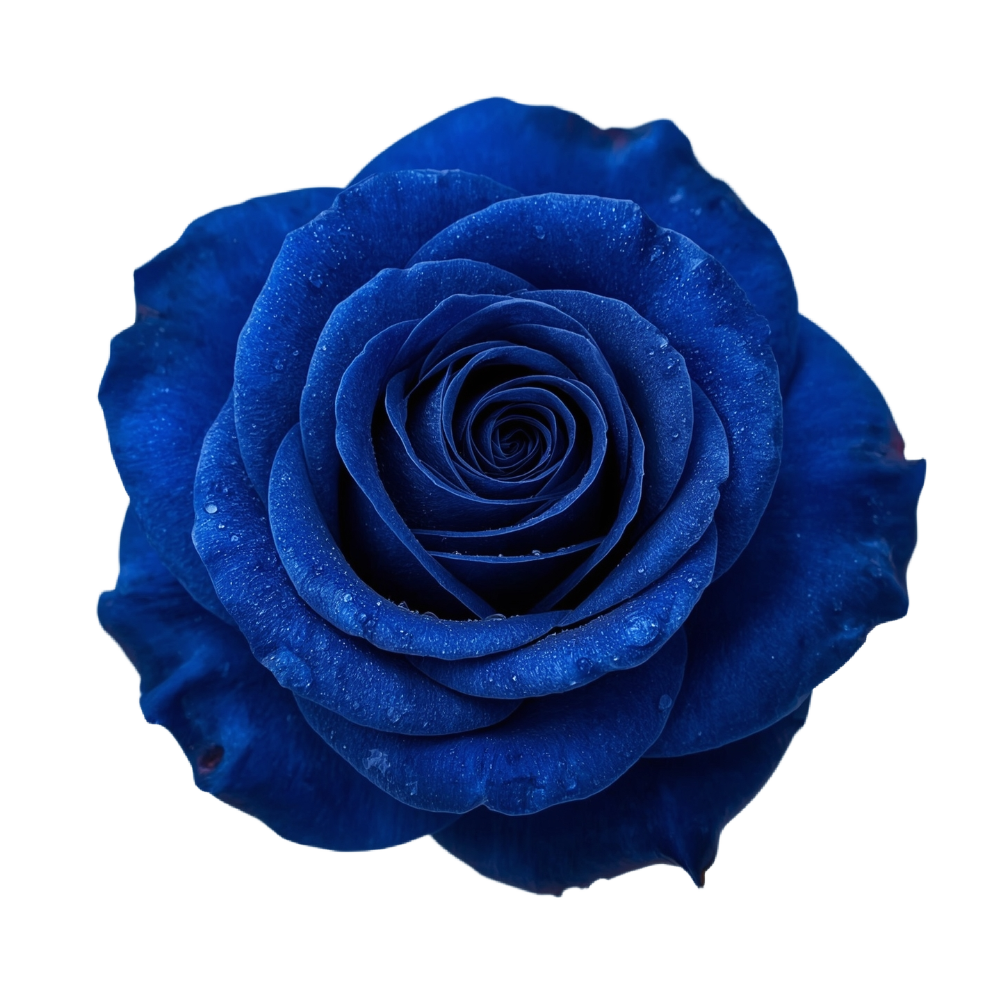 Royal blue rose