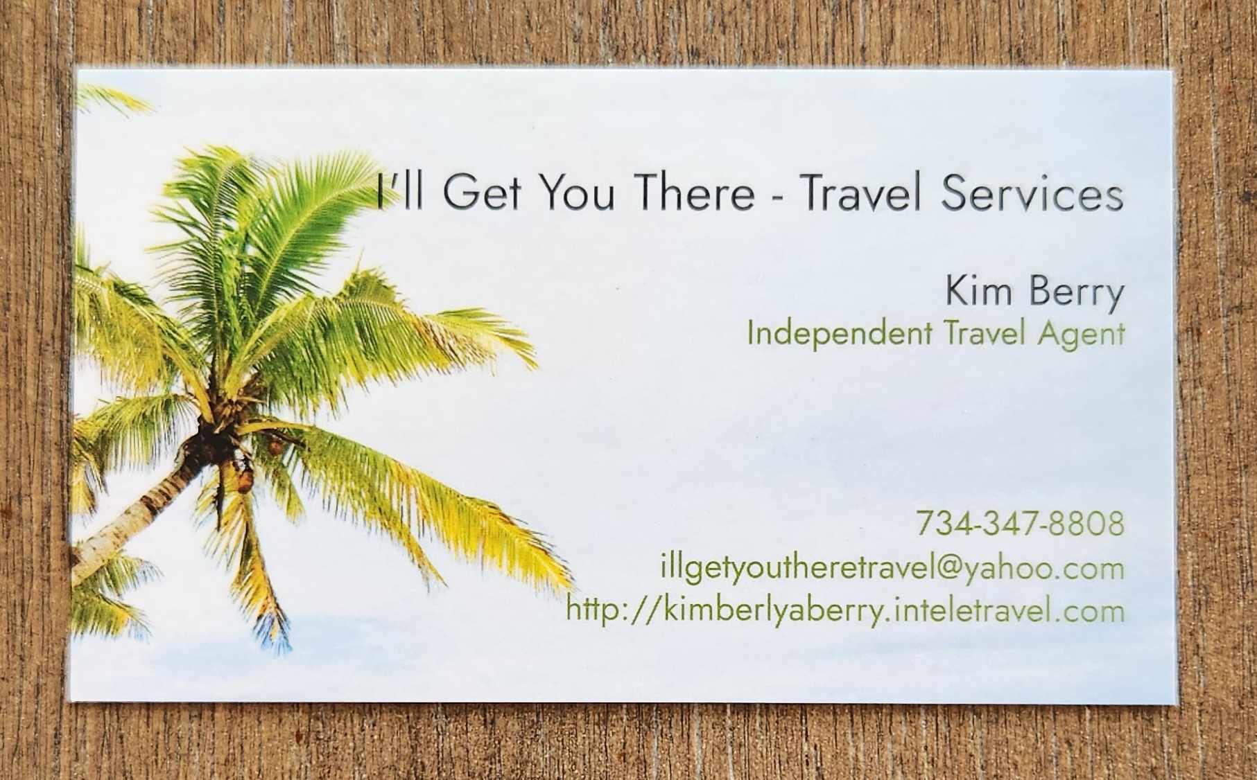 I'll Get You There - Travel Services | Kim Berry